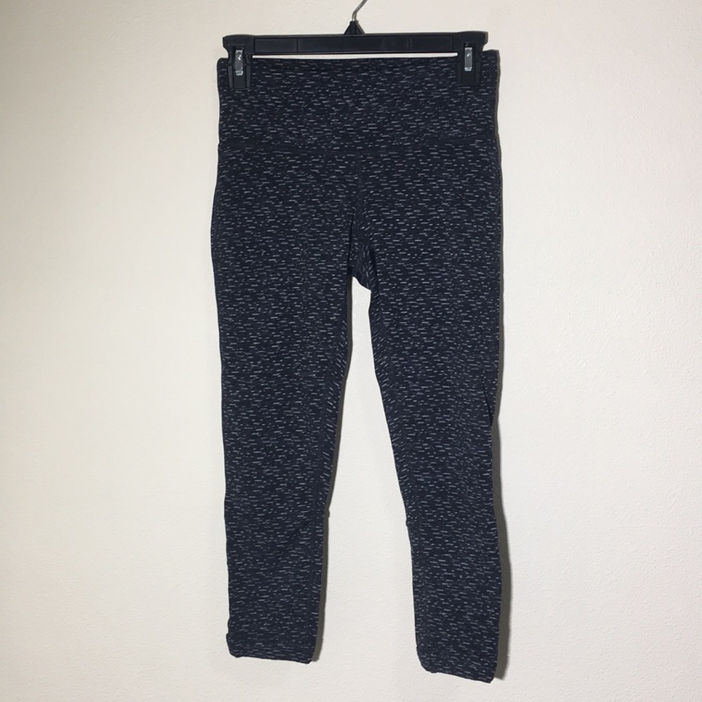 X Prana // Static Midi Lattice Hem Yoga Legging